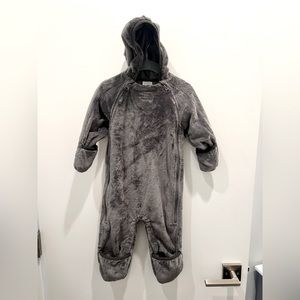 North Face Fleece Baby Once Piece.  6-12 months